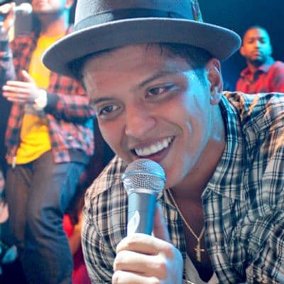 Will Bruno Mars have the second-greatest number of monthly Spotify listeners this month?